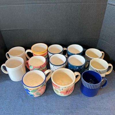 Lot 128 Various mugs