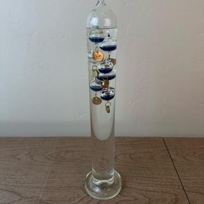Lot 119 Galileo Glass Thermometer