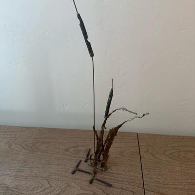 Lot 120 metal sculpture