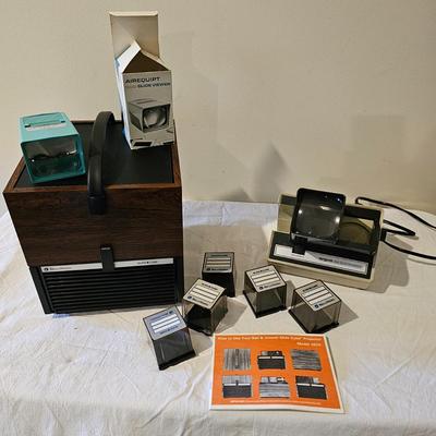Bell & Howell Slide Cube Projector & More (BS-JS)