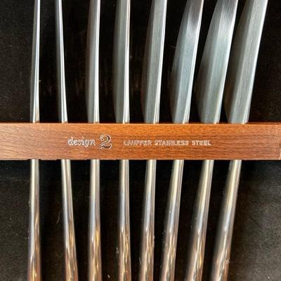Lot 134 Lauffer stainless steel flatware