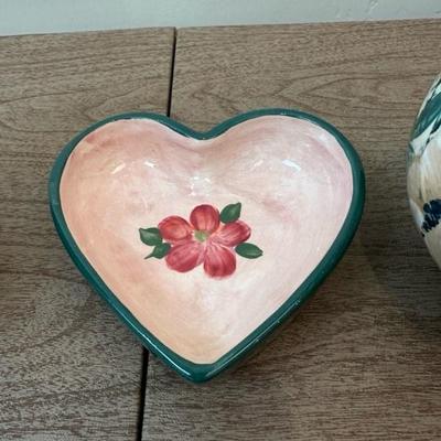 Lot 155 Lesal Ceramics Hand Painted in California