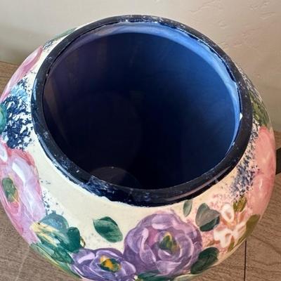 Lot 157 Lesal Ceramics Hand Painted in California