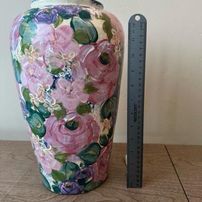 Lot 157 Lesal Ceramics Hand Painted in California