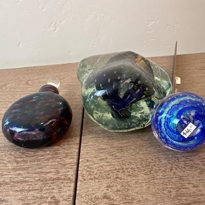 Lot 158 art glass decor