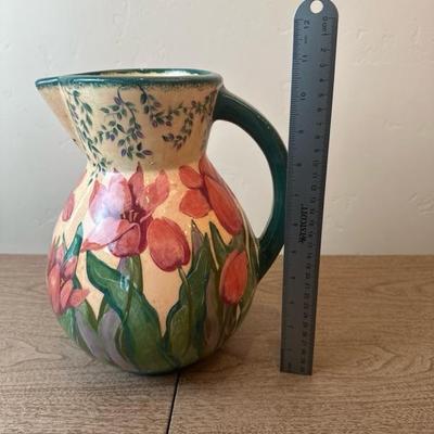 Lot 160 Lesal Ceramics Hand Painted in California