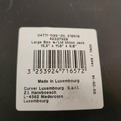 Lot of 6 Curver Stockholm Union Jack Storage box Containers
