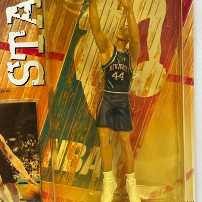 KEITH VAN HORN #44 NETS - Mattel NBA Superstars figure New in Package 1 OF 2