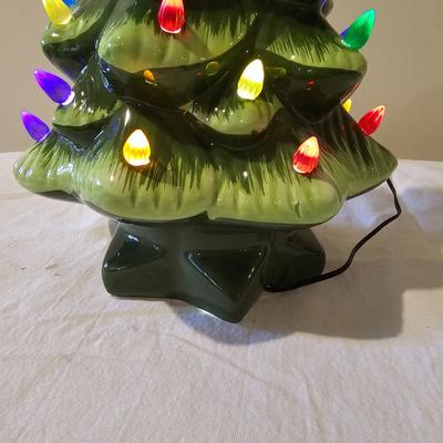 Mr. Christmas Green Ceramic Christmas Tree (BS-JS)