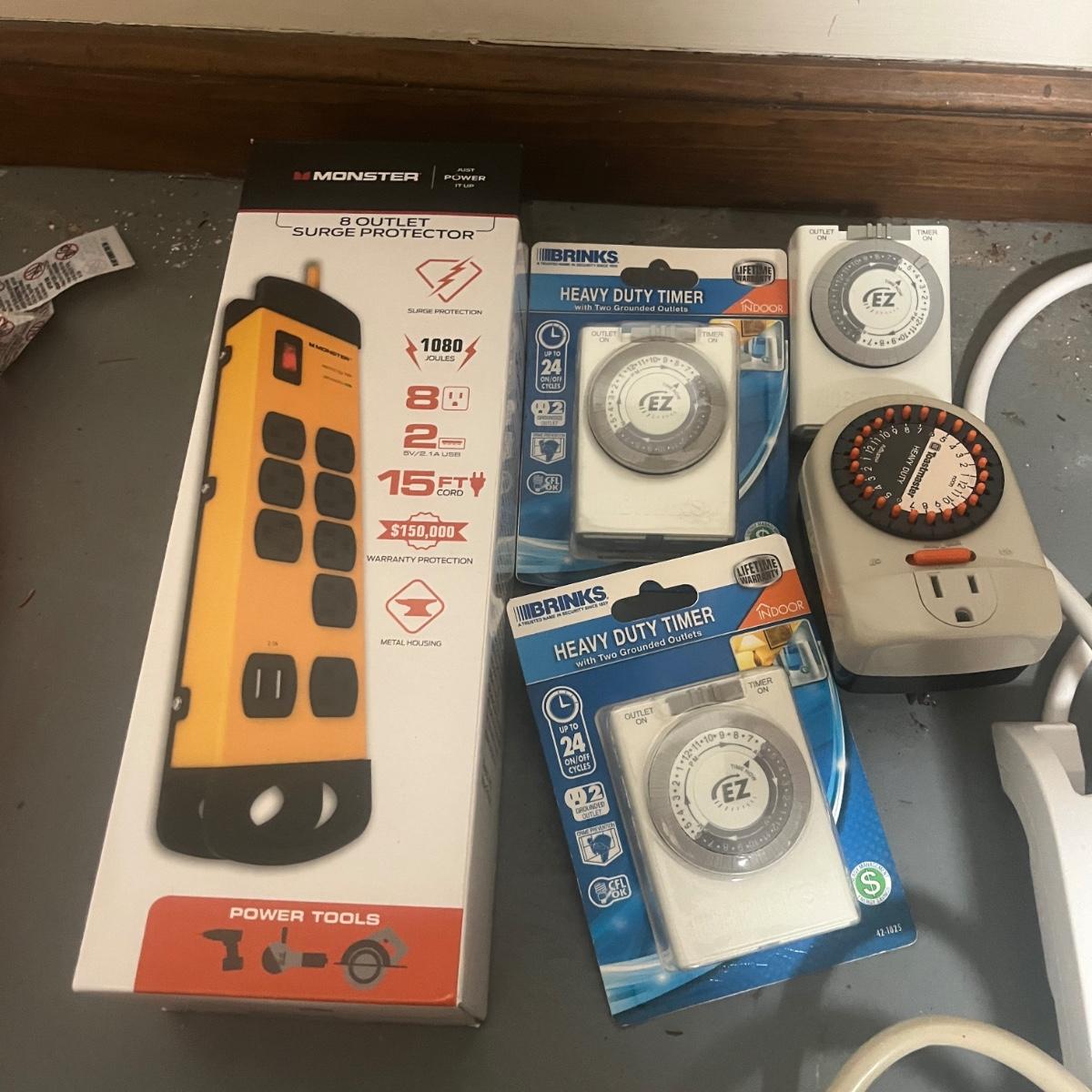 Extension Cord, Surge Suppressors & Timers (GMG)