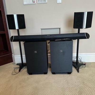 Lot 212 Nakamichi Surround Sound System Model No.: ULTRA 9.2 Designed by SHOCKWAFE LABS