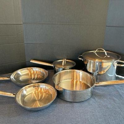 Lot 195 MPS Magnalite Professional Stainless Steel cookware