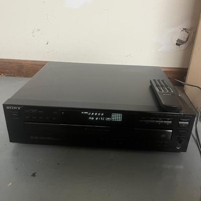 Sony CD Player & Sony Dual Cassette Player (G-MG)