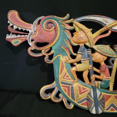 Wooden Dragon Carvings (D-DW)