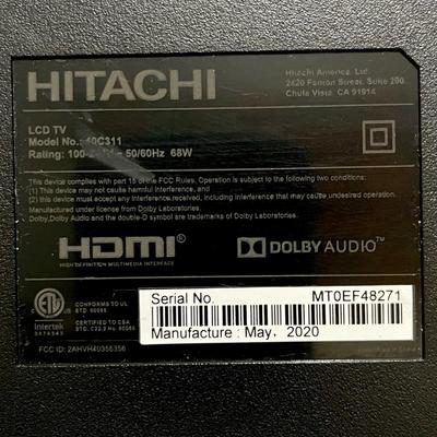 HITACHI ~ 40 Inch LCD TV