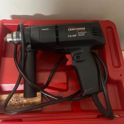 Waterloo Toolbox with Tools & Craftsman Drill. (G-MG)