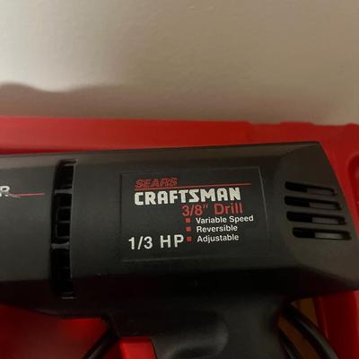 Waterloo Toolbox with Tools & Craftsman Drill. (G-MG)