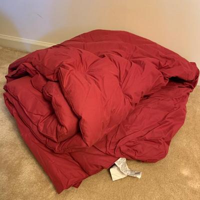 L.L. Bean Bed Set, King Down Duvet, Blankets, & More (BD1-HS)