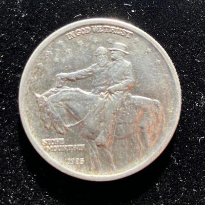 1925 Commemorative Stone Mountain Silver Half Dollar