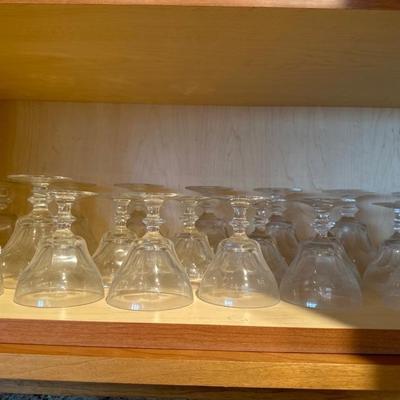 Lot 206 Vintage dessert glasses