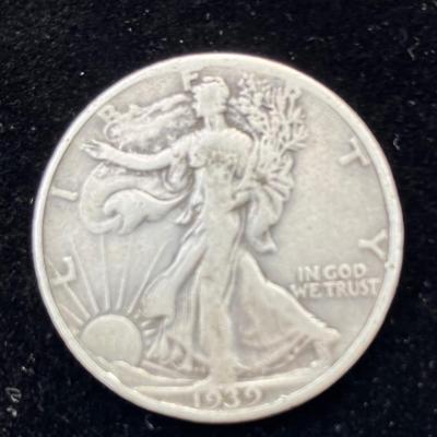 1939 Walking Liberty Half Dollar