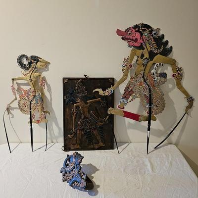 Wayang Klitik-Style Shadow Puppets & More (D-JS)