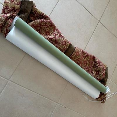 Lot 225 Two cornices with rolldown shades