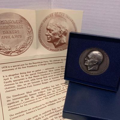 1978 Eisenhower Inaugural Commemorative Coin
