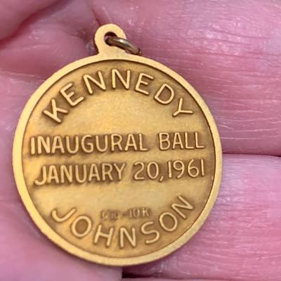 1961 Kennedy Johnson Inaugural Ball Collectible