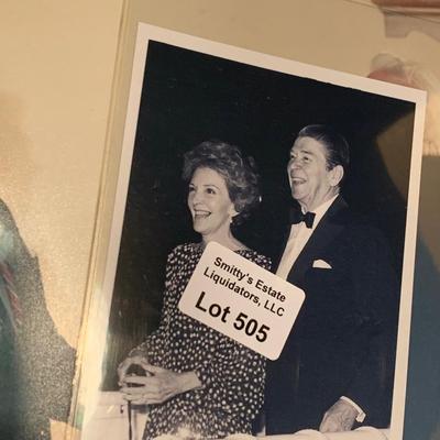 Nancy Reagan Photo Lot / Several With Signitures