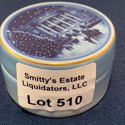 Limited Edition White House Copenhagen Porcelain Trinket Box
