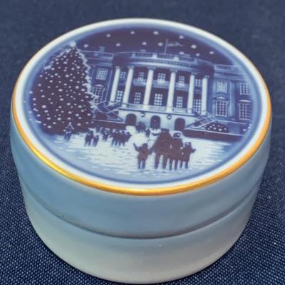 Limited Edition White House Copenhagen Porcelain Trinket Box