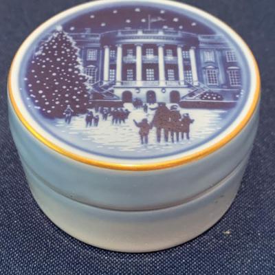 Limited Edition White House Copenhagen Porcelain Trinket Box