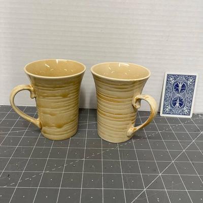 Ceramic Mugs Pair 