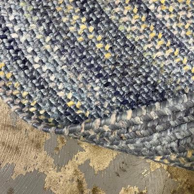 Woven Oval Rug - 51x31