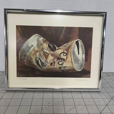 Coors Can Print by H.Francis Sellers