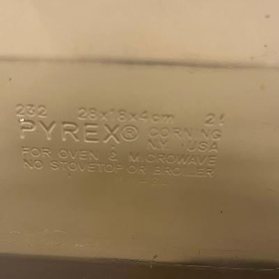 Pyrex Casserole Dishes