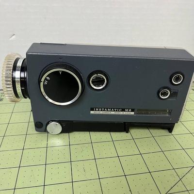 Vintage 1965 Kodak Instamatic M6 Movie Camera with Film and Case
