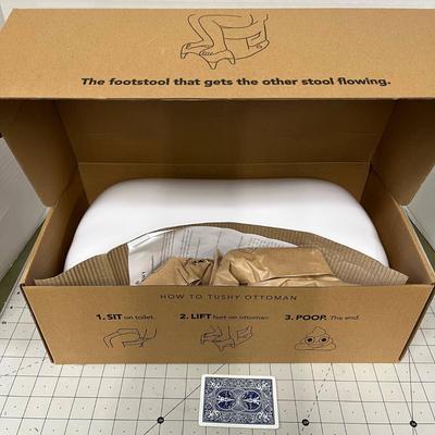 Tushy Ottoman Toilet Stool