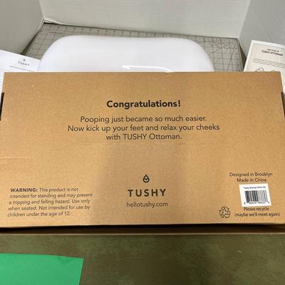 Tushy Ottoman Toilet Stool