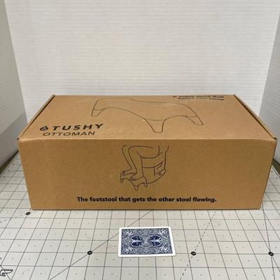 Tushy Ottoman Toilet Stool