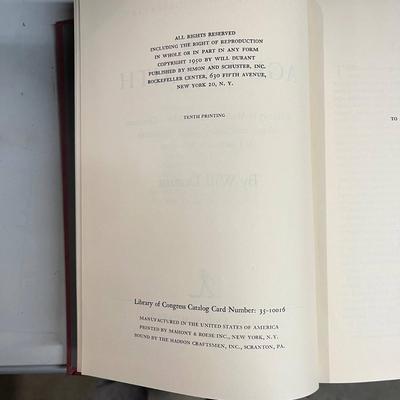 Vintage Will Durant Civilization Series Books (10 Books)