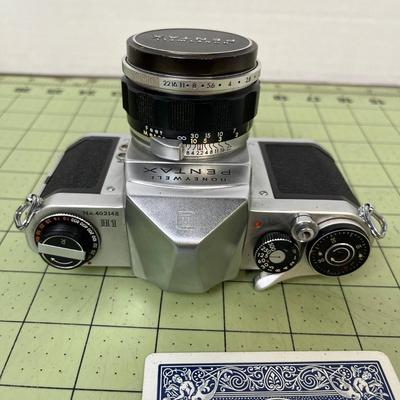 Vintage Honeywell Pentax Camera with Case & Nikonos Underwater Viewfinder