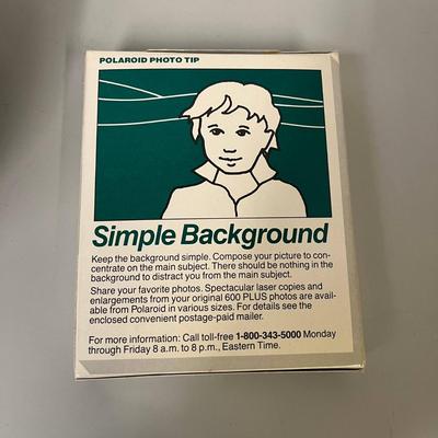 Polaroid 640 Camera with Polaroid Film