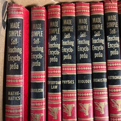 Made Simple Self-Teaching Encyclopedias - 25 Volumes