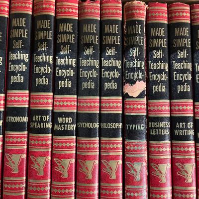 Made Simple Self-Teaching Encyclopedias - 25 Volumes