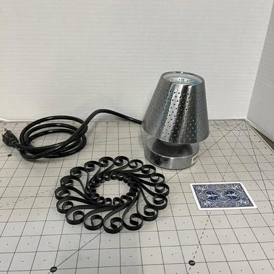 Decorative Hot Pad & Conair Wax Melt Lamp