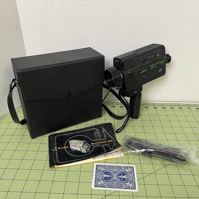 Vintage Kodak Instamatic M6 Movie Camera with Black Case