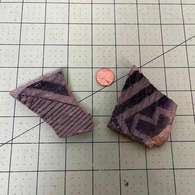 Native American Artifacts - Corn & Pottery 