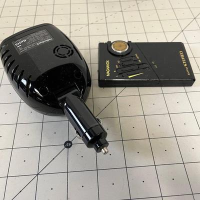 Power Inverter, Head Lamp, and AM/FM Radio